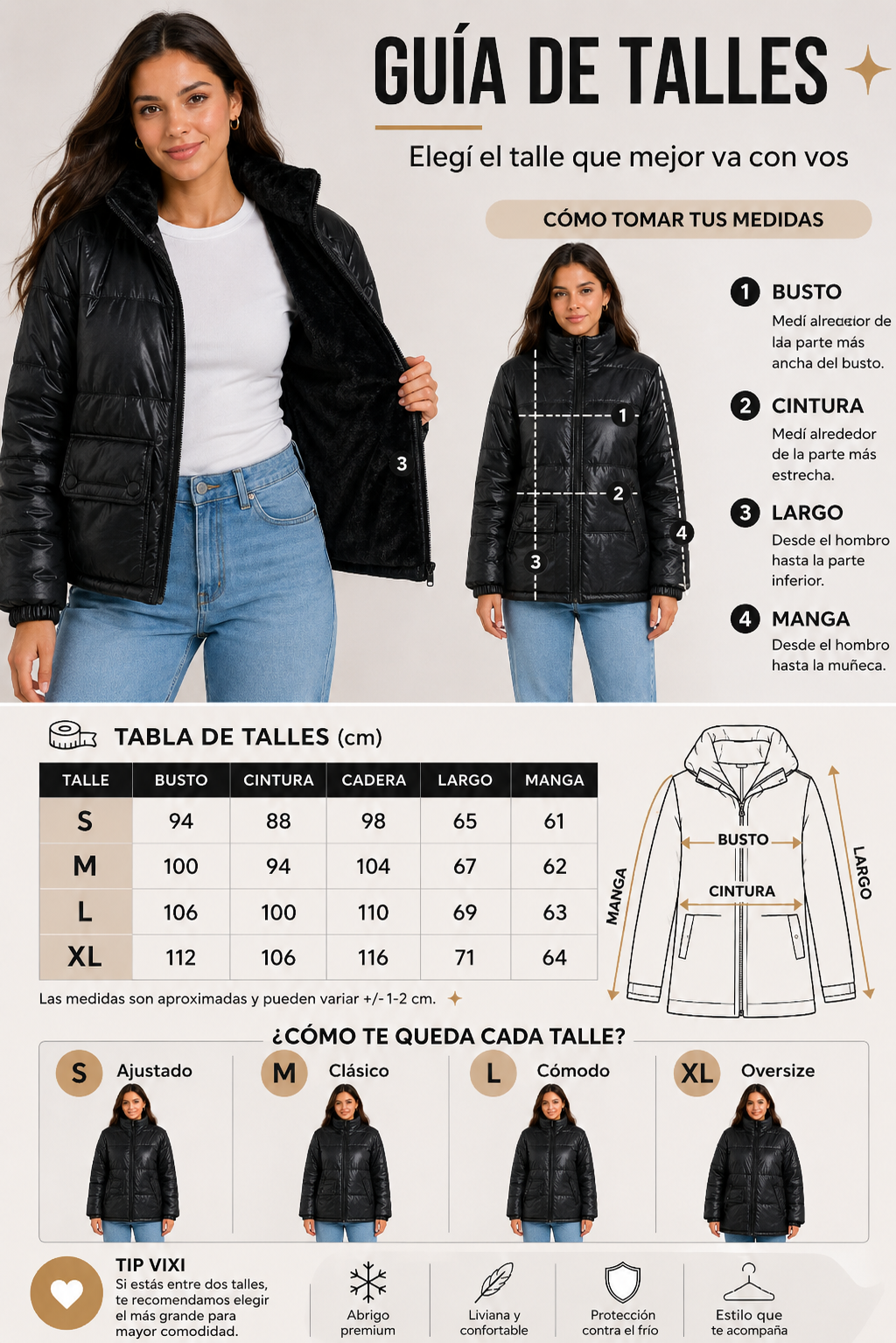Campera Puffer "Michelin" – Abrigo Urbano Ultra Premium