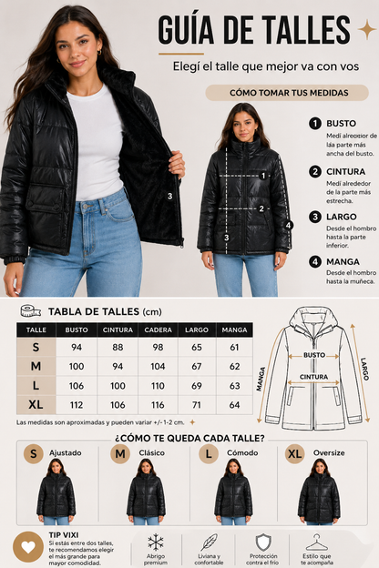 Campera Puffer "Michelin" – Abrigo Urbano Ultra Premium