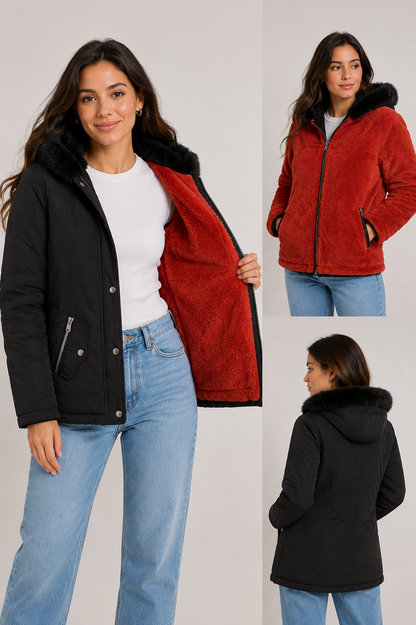 Parka Reversible Premium 2 en 1 | Dos Looks en Una Sola Campera